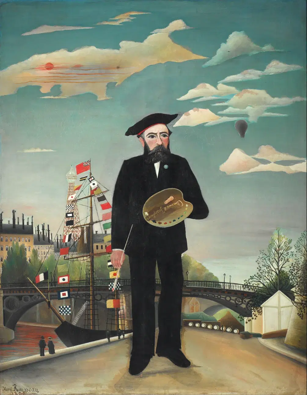 Henri Rousseau Myself: Portrait – Landscape