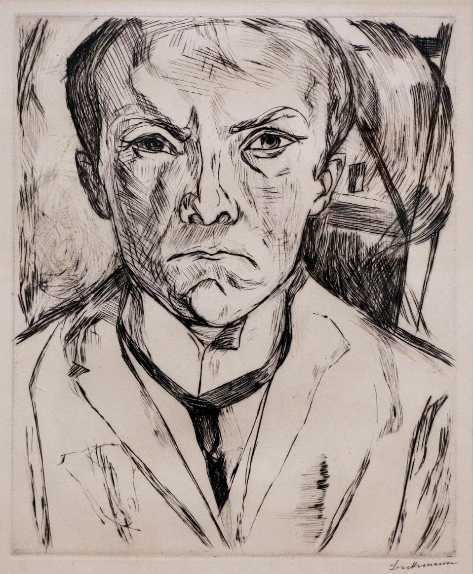 Max Beckmann Self-Portrait