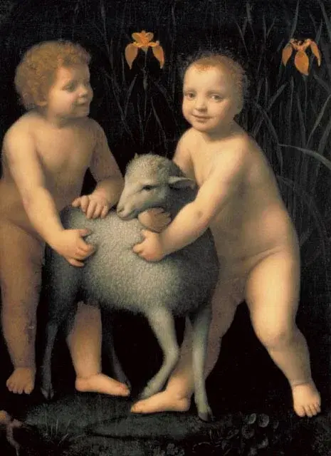 Bambino Gesu by Bernardino Luini