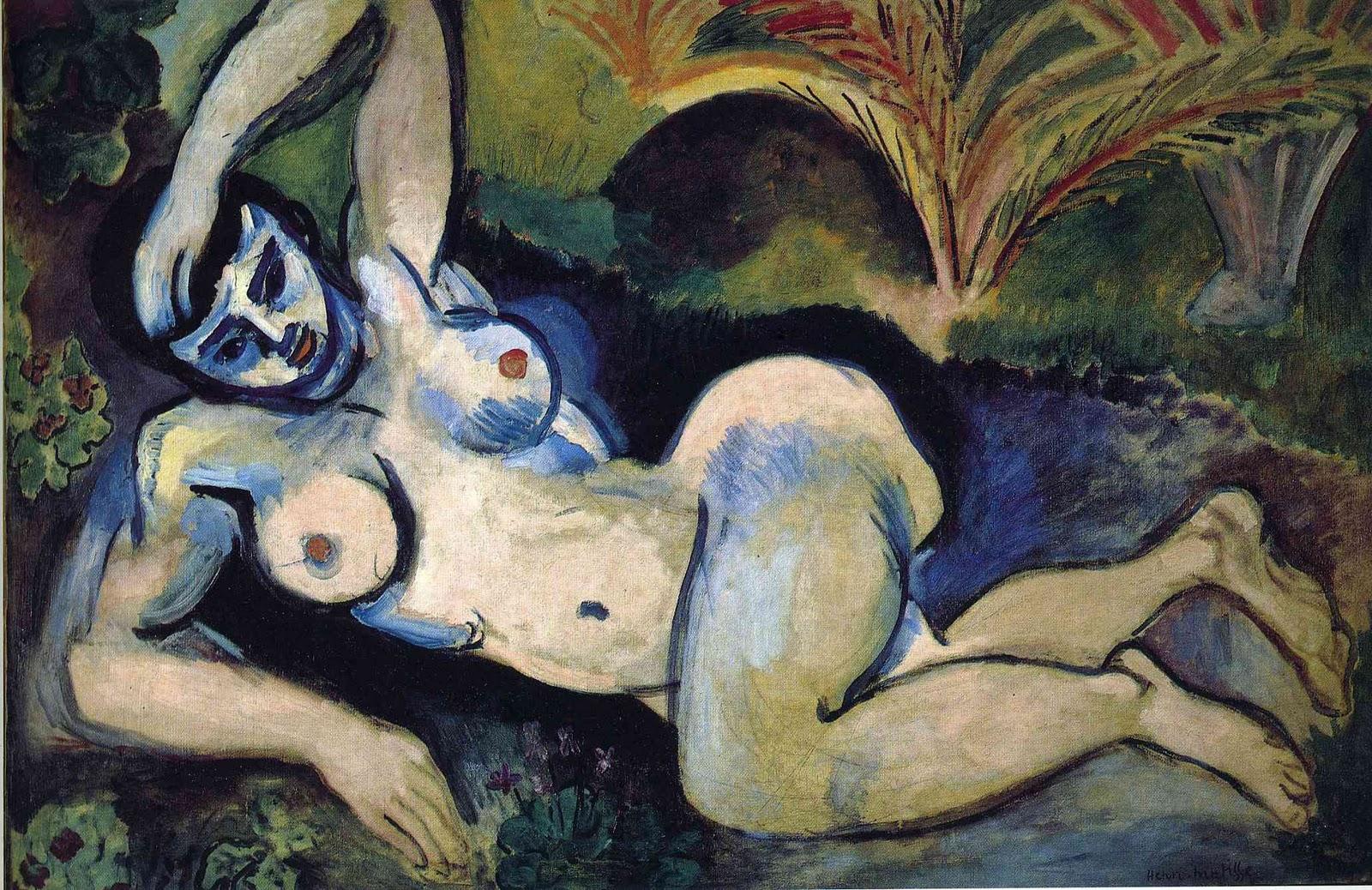 Desnudo azul (Recuerdo de Biskra)
