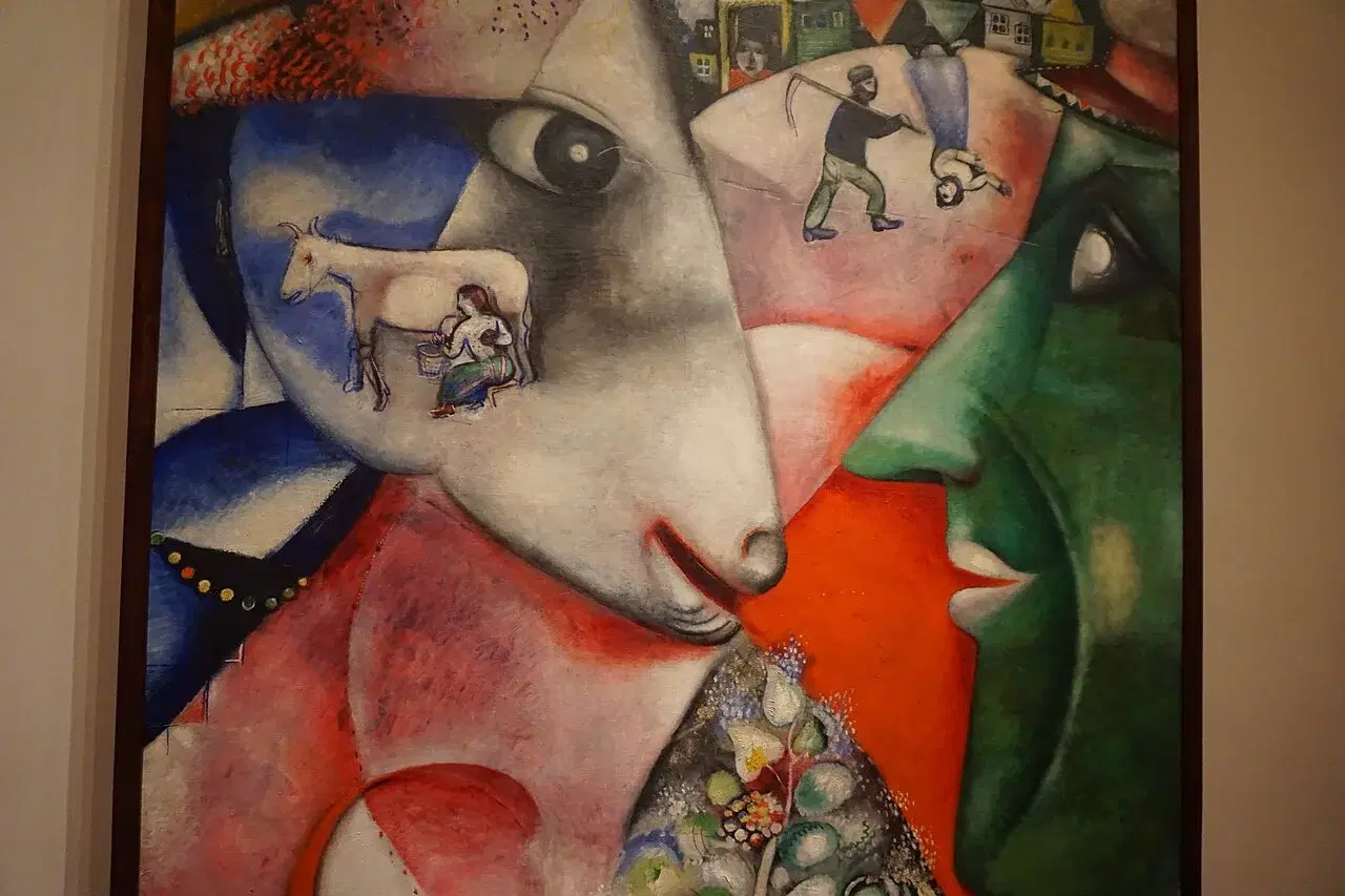 I and the Village by Marc Chagall