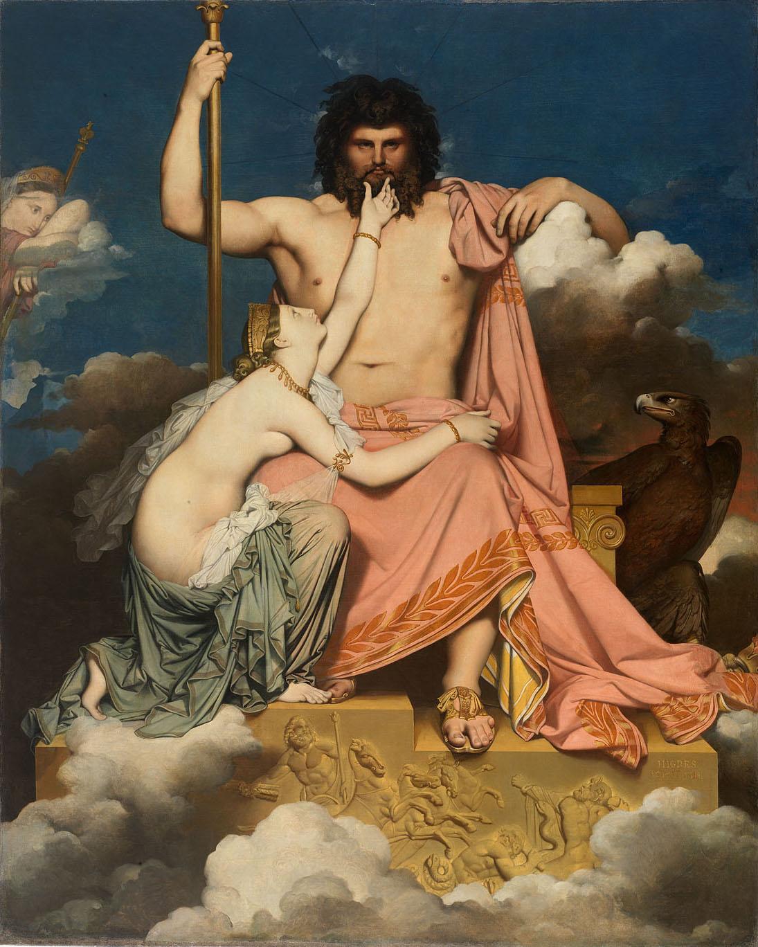 Júpiter y Tetis