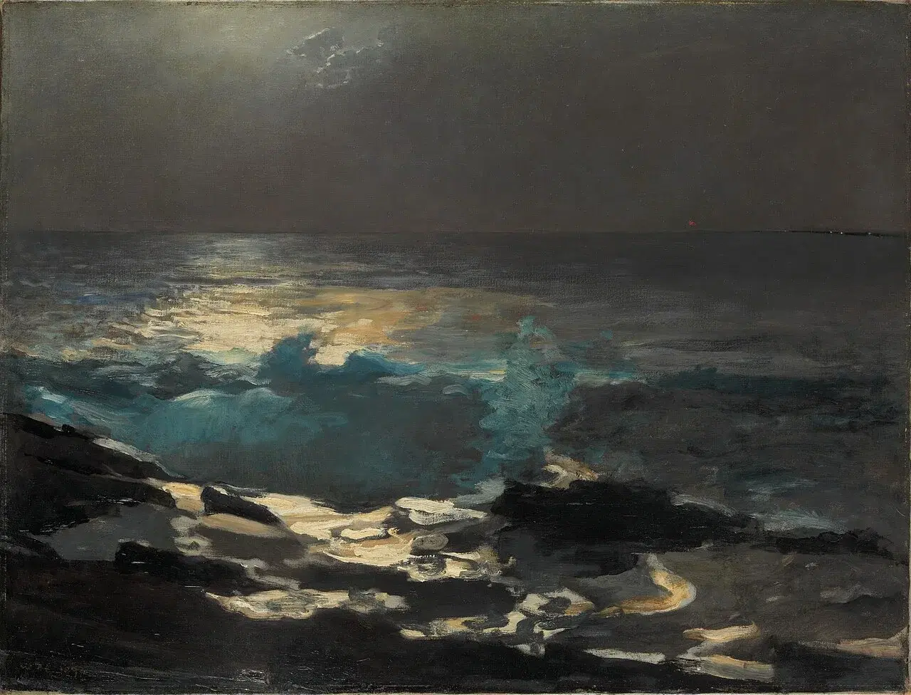 Moonlight by Winslow Homer