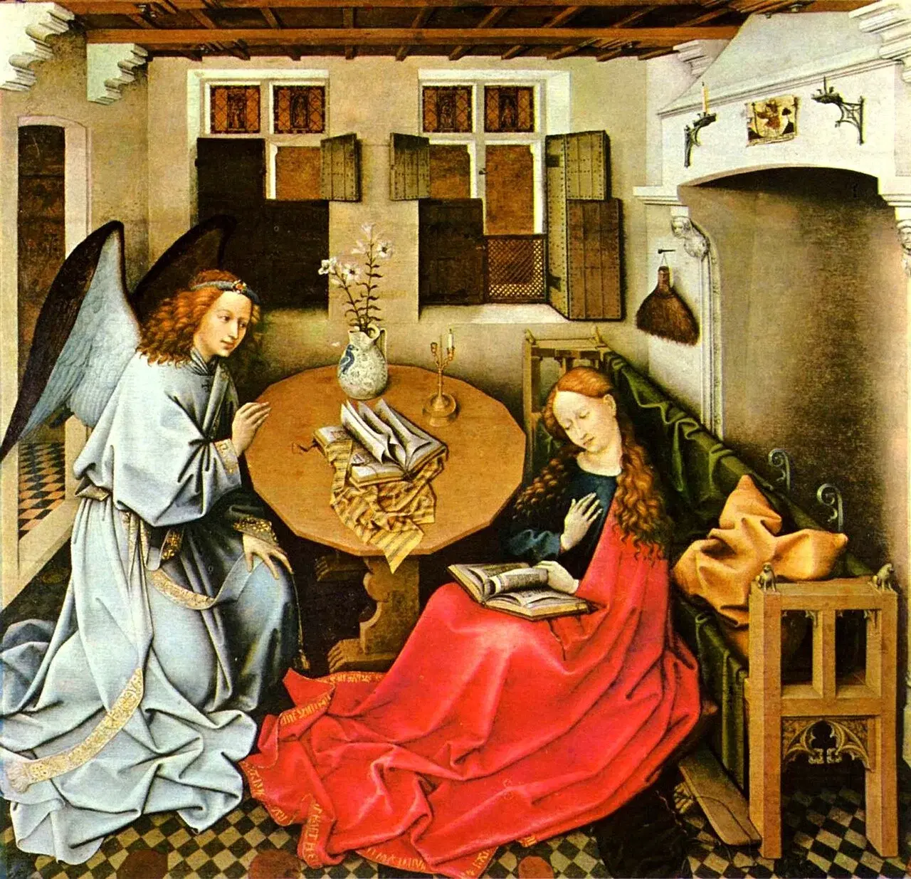 Mérode Altarpiece by Robert Campin