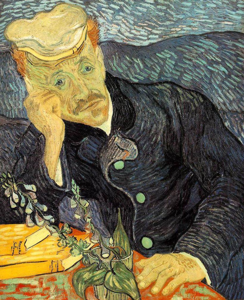 Retrato del Dr. Gachet (segunda versión) by Vincent van Gogh
