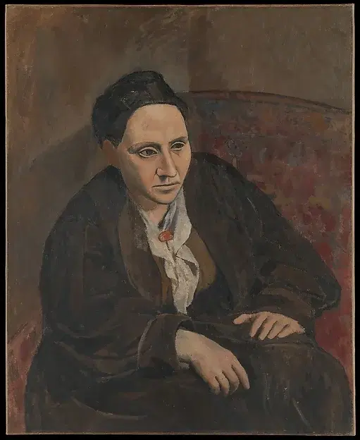 Portrait of Gertrude Stein by Pablo Picasso