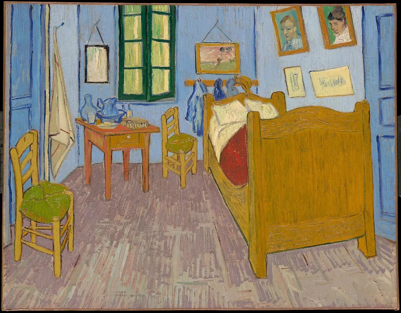 El dormitorio by Vincent van Gogh
