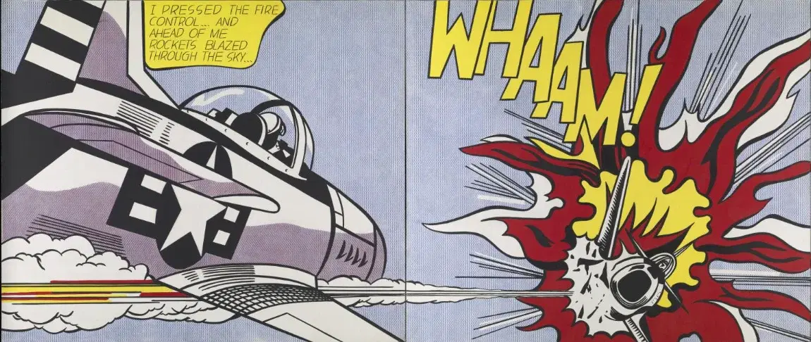Whaam! 1963, Roy Lichtenstein