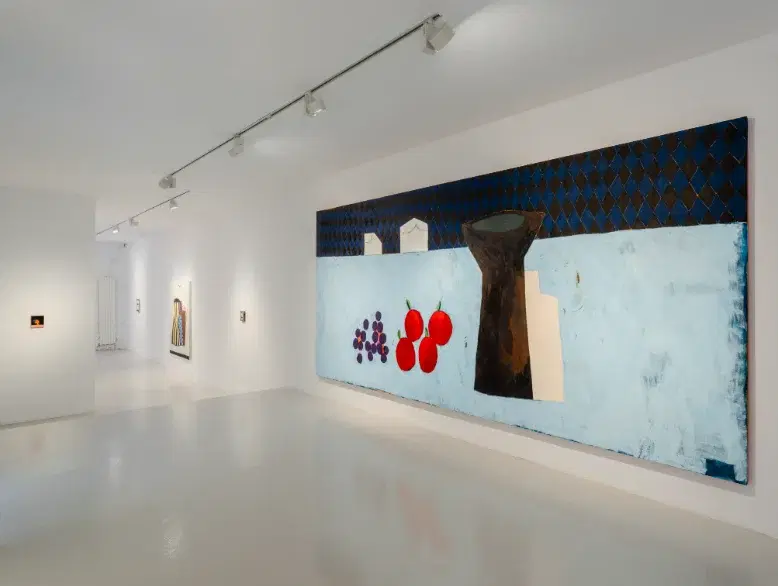 Toda coisa que vive é um relâmpago, installation view