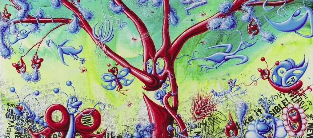 Kenny Scharf Junglematic 2023 