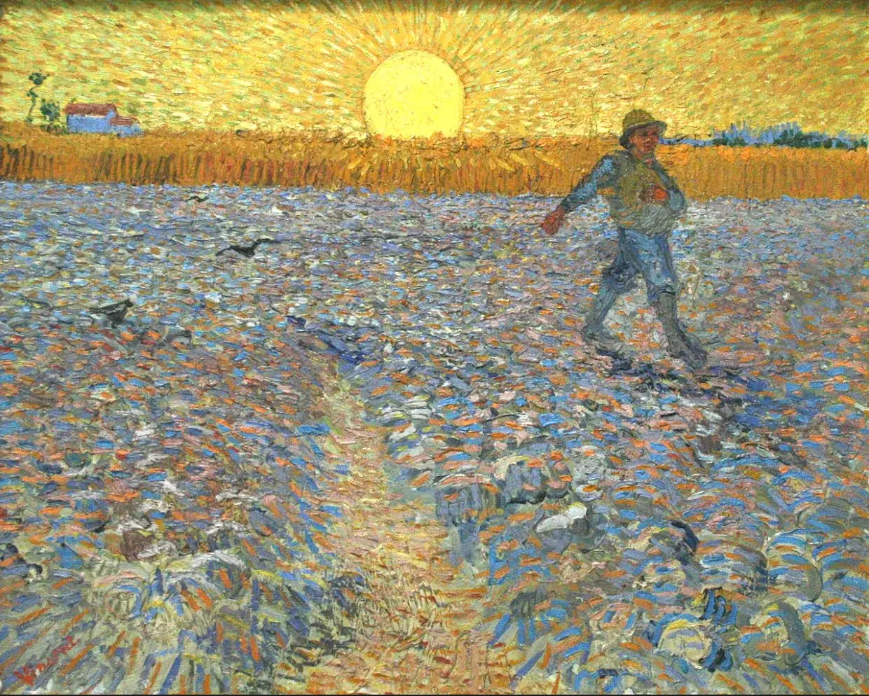 paointingVincent van Gogh, 'The Sower', 1888