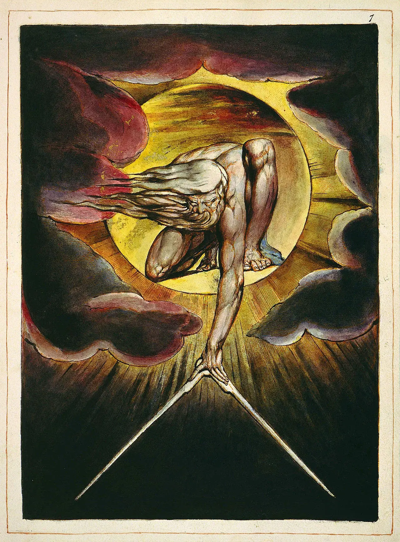 Ancient of Days by William Blake