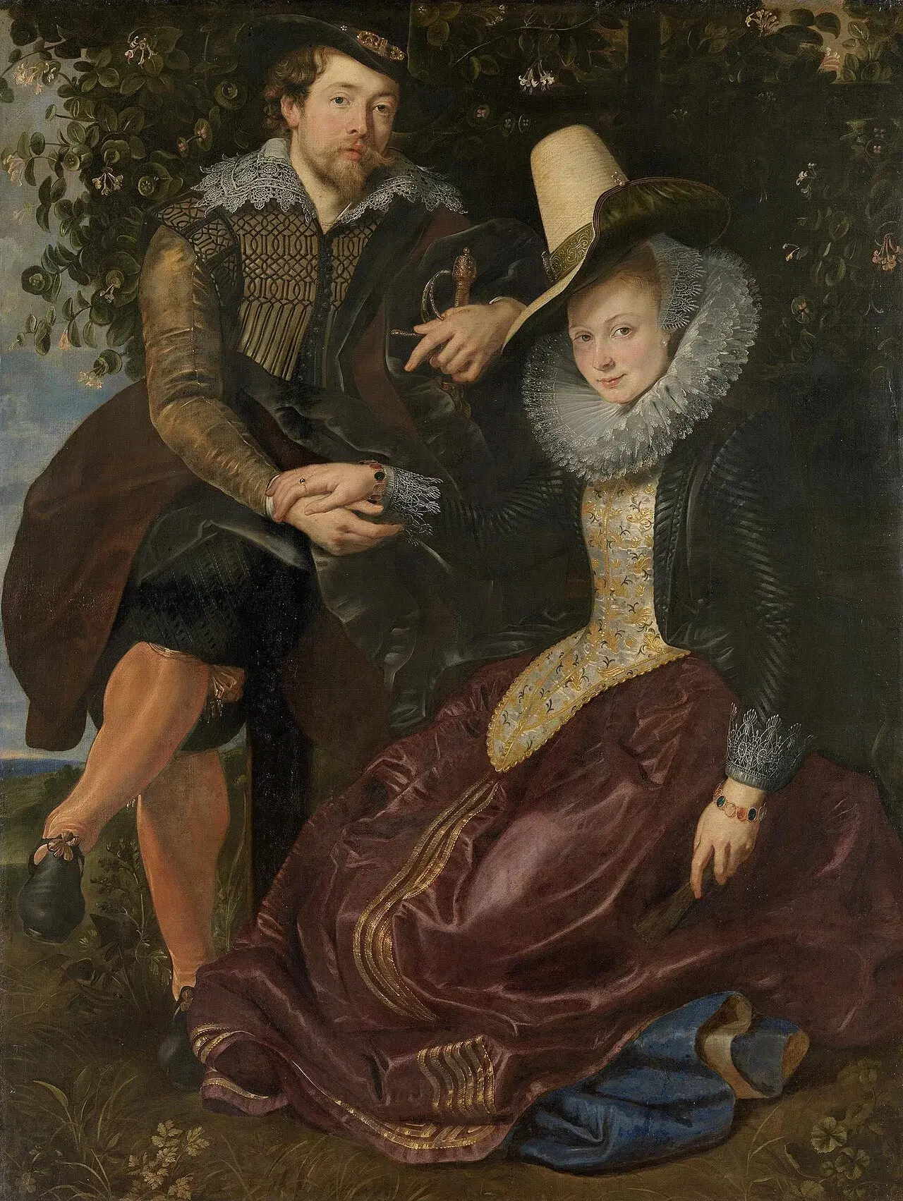 Honeysuckle Bower by Peter Paul Rubens