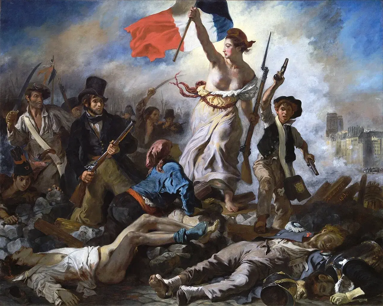 La Libertad guiando al pueblo