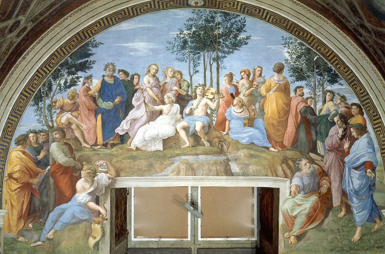 Parnassus by Raphael