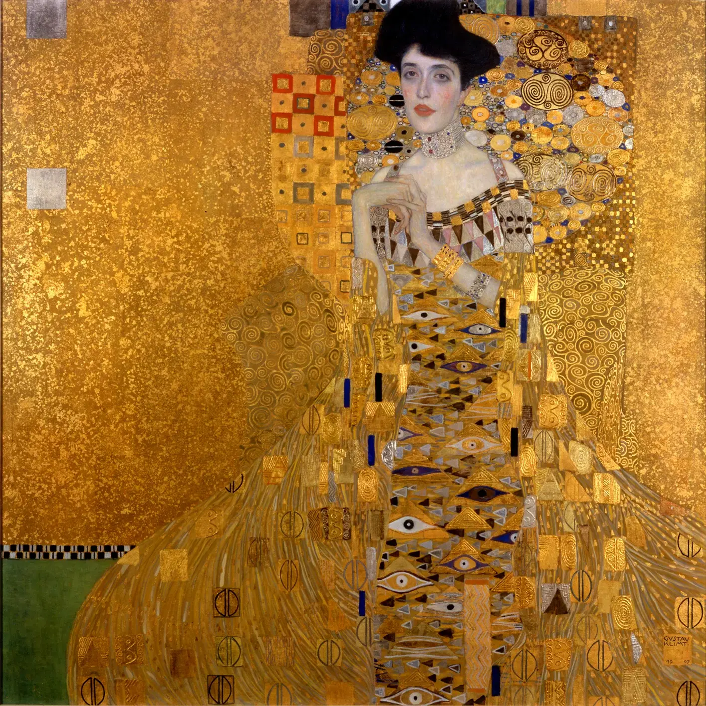 Portrait of Adele Bloch-Bauer I by Gustav Klimt