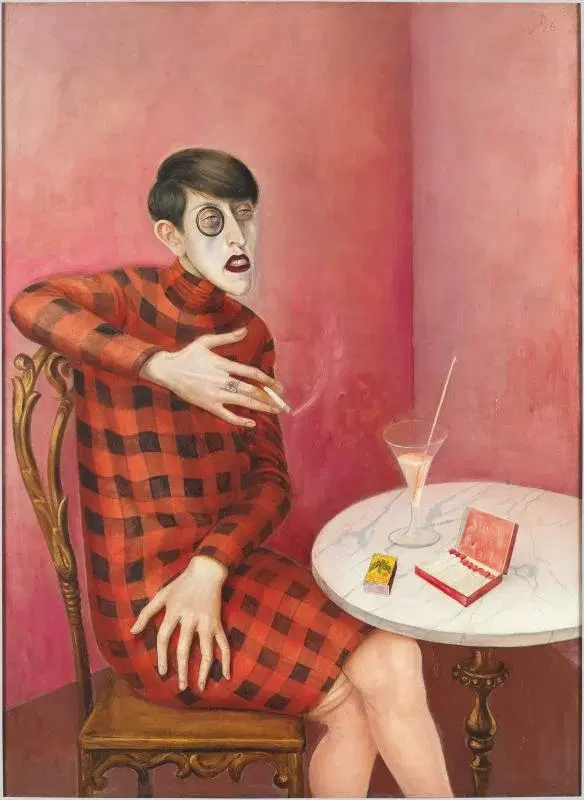 Portrait of the Journalist Sylvia von Harden by Otto Dix