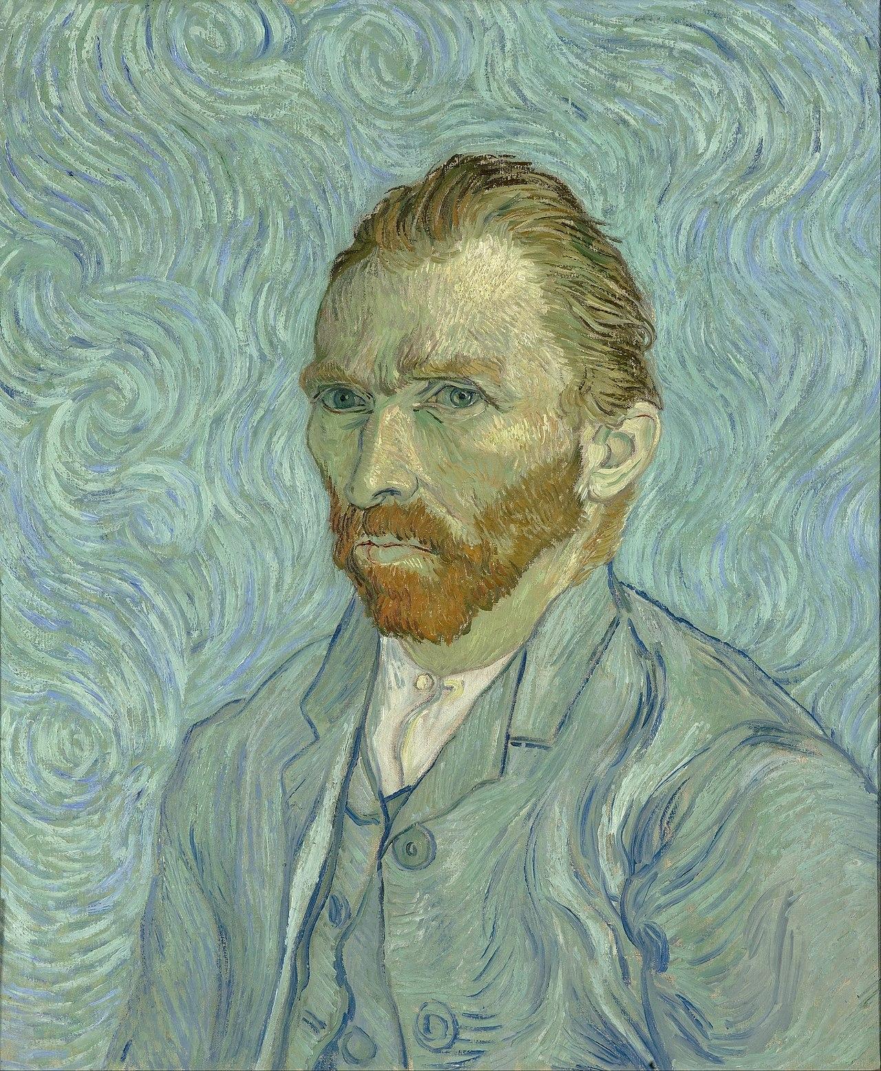 Self-Portrait (1889) by Vincent van Gogh