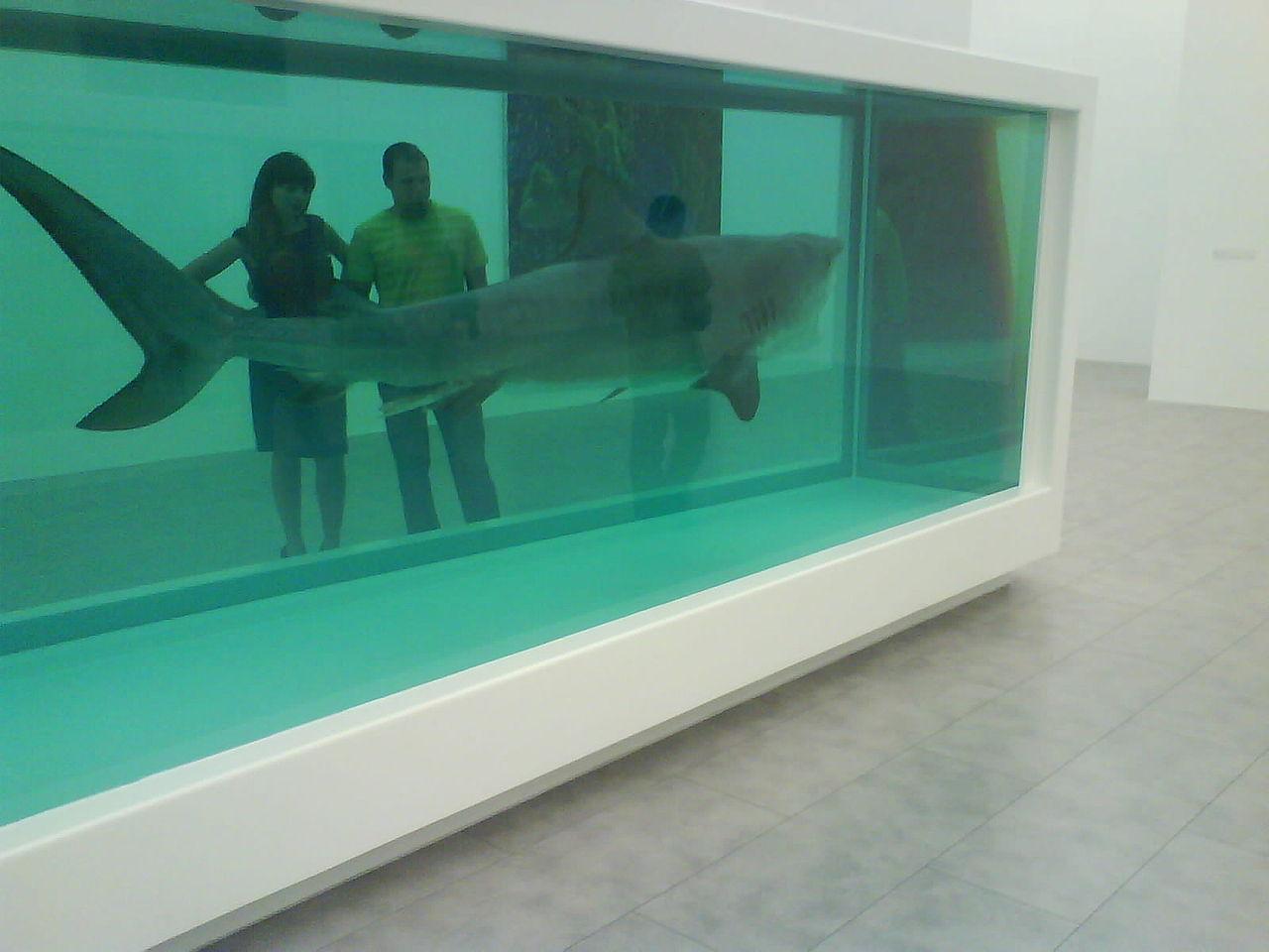La Imposibilidad Física de la Muerte en la Mente de Alguien Vivo by Damien Hirst