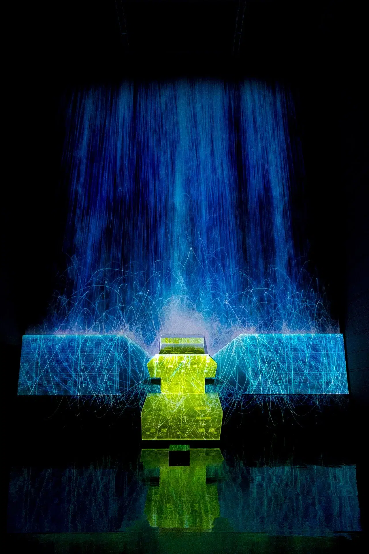 Universo de Partículas de Agua by teamLab