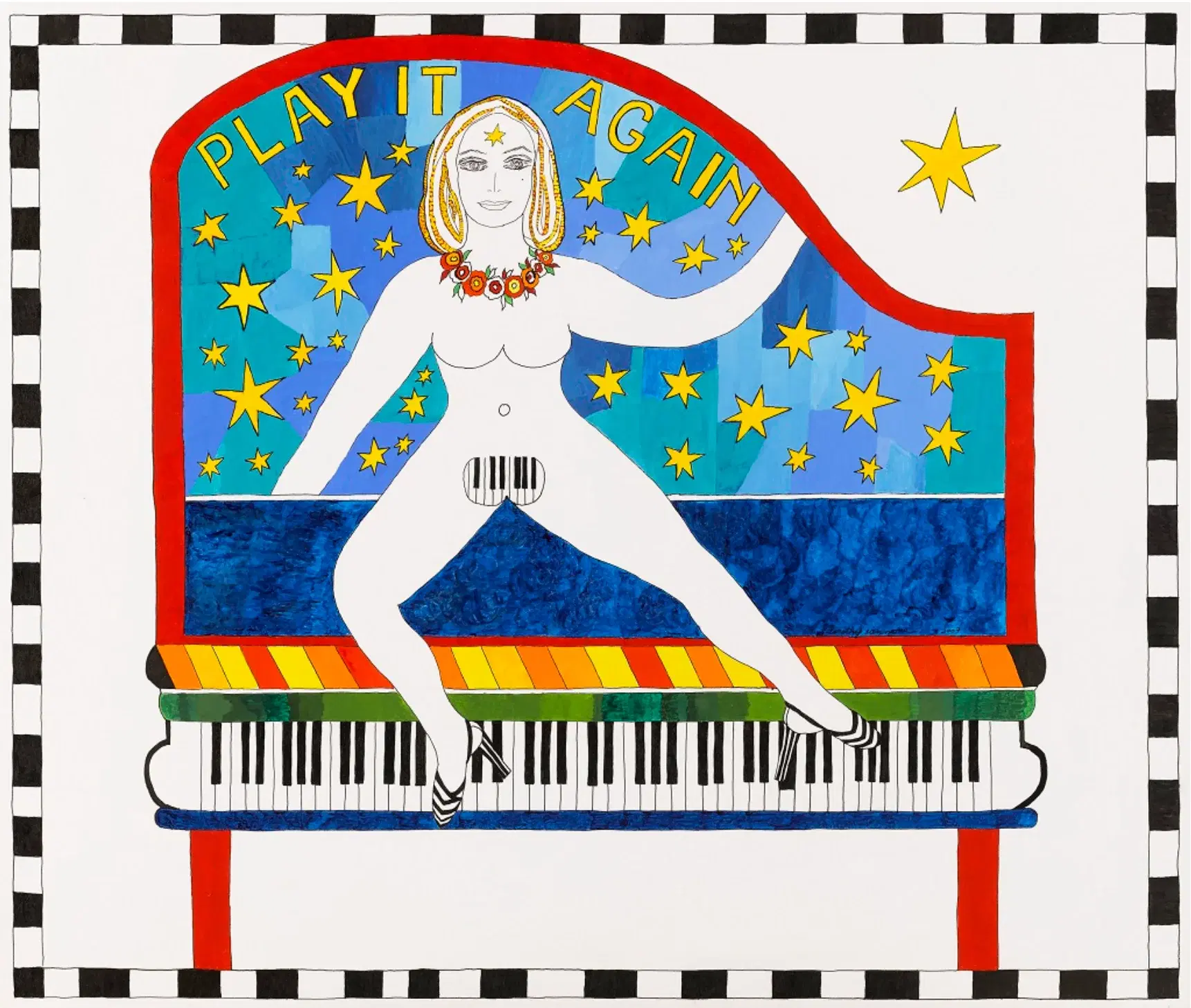 Dorothy Iannone "Play It Again", 2007
